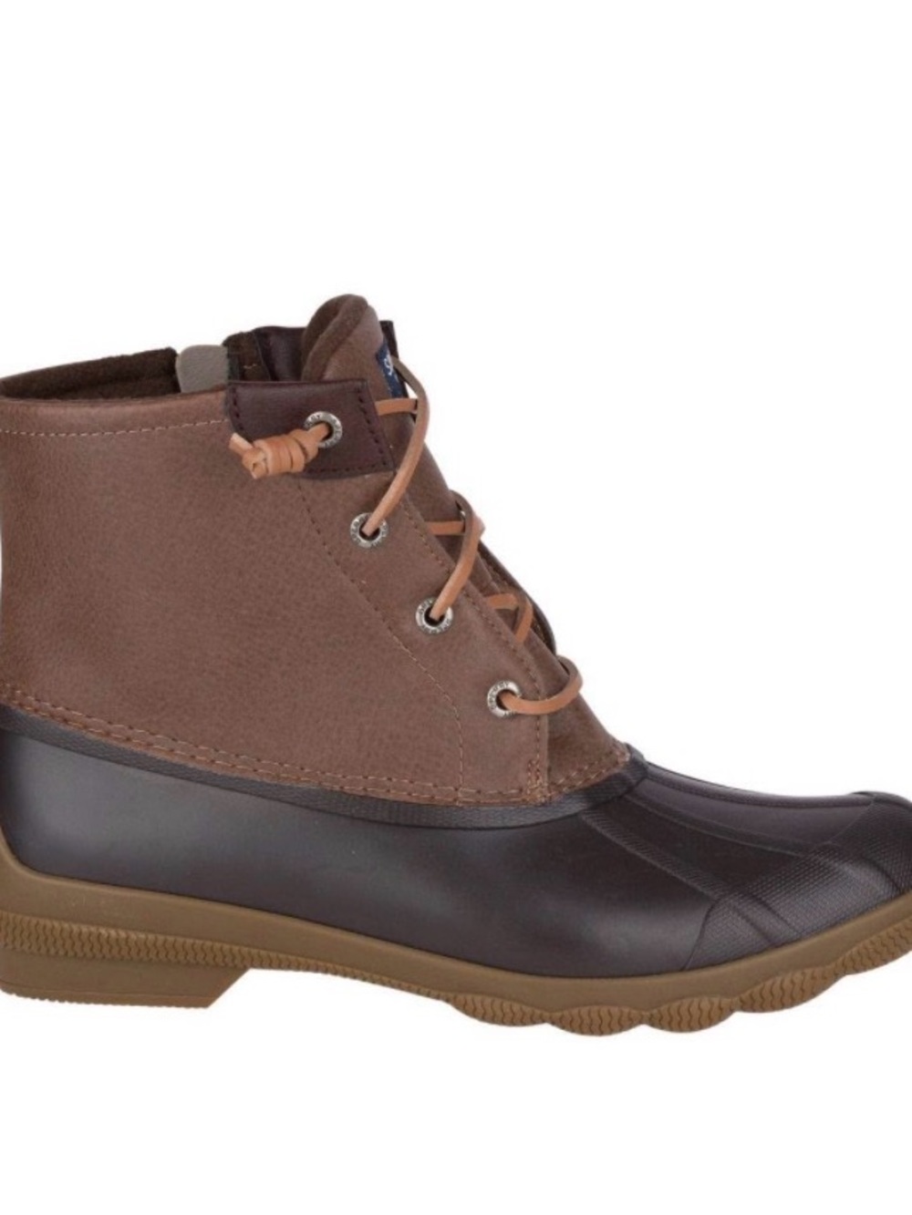 Women's Brown Waterproof Duck Boots - Brand Unspecified